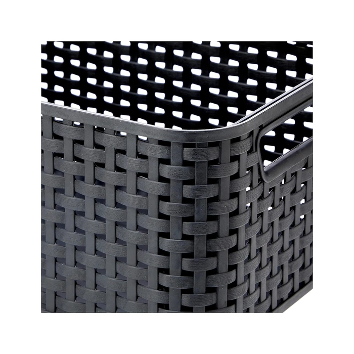 Curver Rattan Storage Basket Grey 6 L (205826)