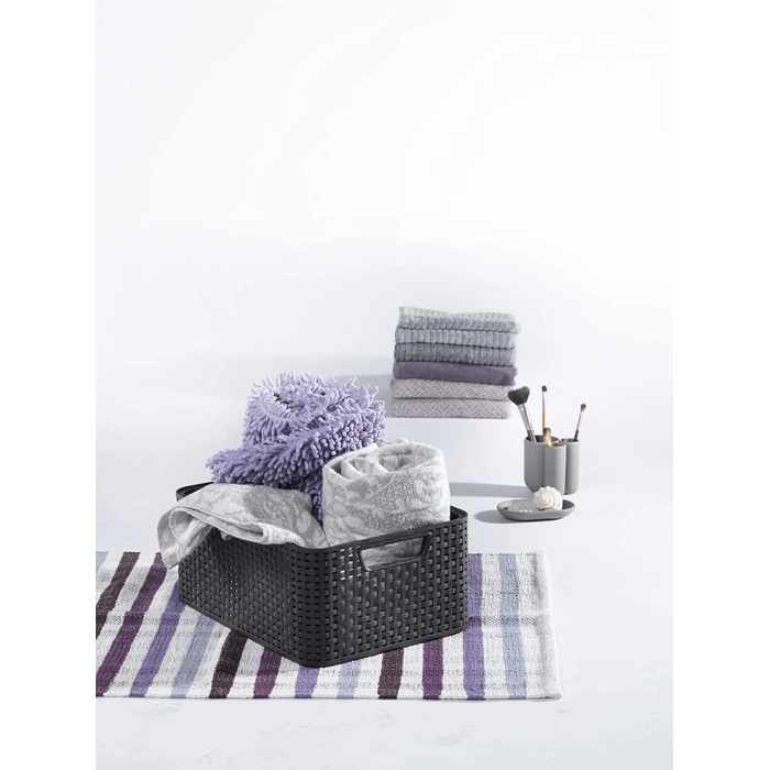 Curver Καλάθι Αποθήκευσης Rattan Γκρι 18lt