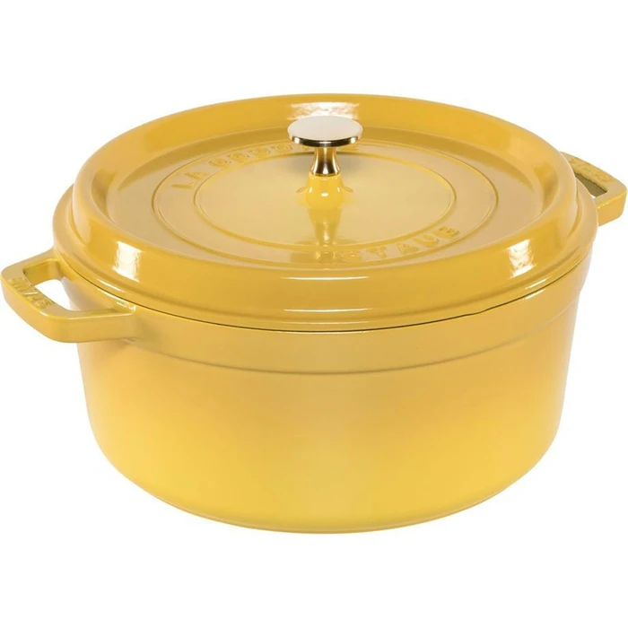Staub La Cocotte 26 cm Round Cast Iron Cocotte (Citron)