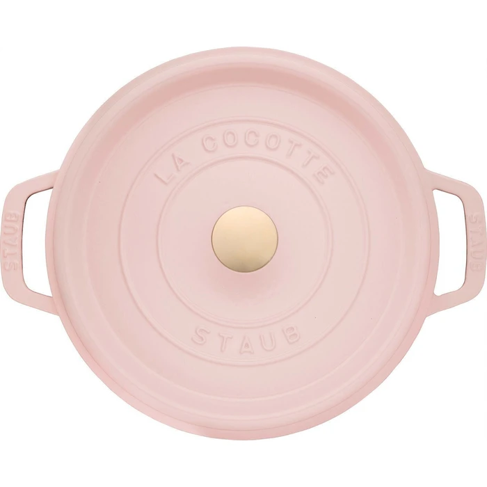 Staub Ρηχή Κατσαρόλα από Μαντέμι 3.8 lt - Ροζ