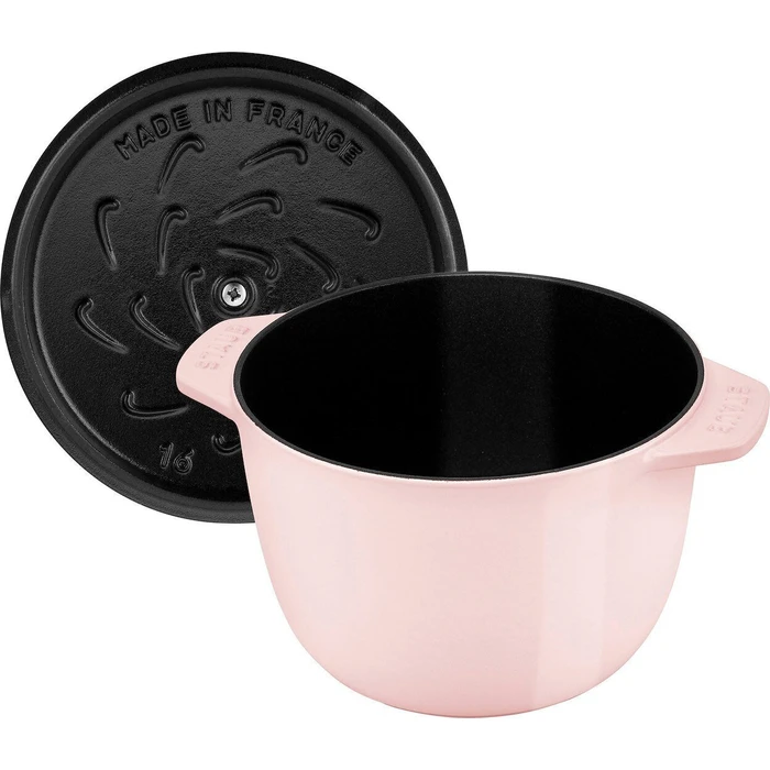 Staub La Cocotte βαθιά κατσαρόλα από μαντέμι 1.75 lt - Ροζ