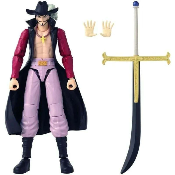Bandai Anime Heroes One Piece - Dracule Mihawk φιγούρα συλλεκτική 17 εκ.