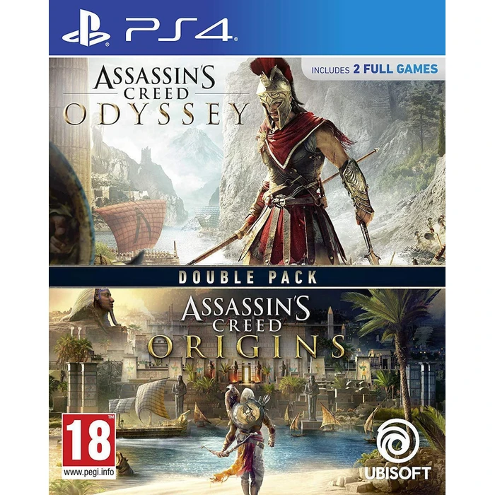 Assassin's Creed Origins / Assassin's Creed Odyssey Double Pack (PS4)