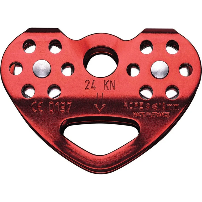 Petzl Tandem Τροχαλία Διπλή (Κόκκινη Καρδιά) P21