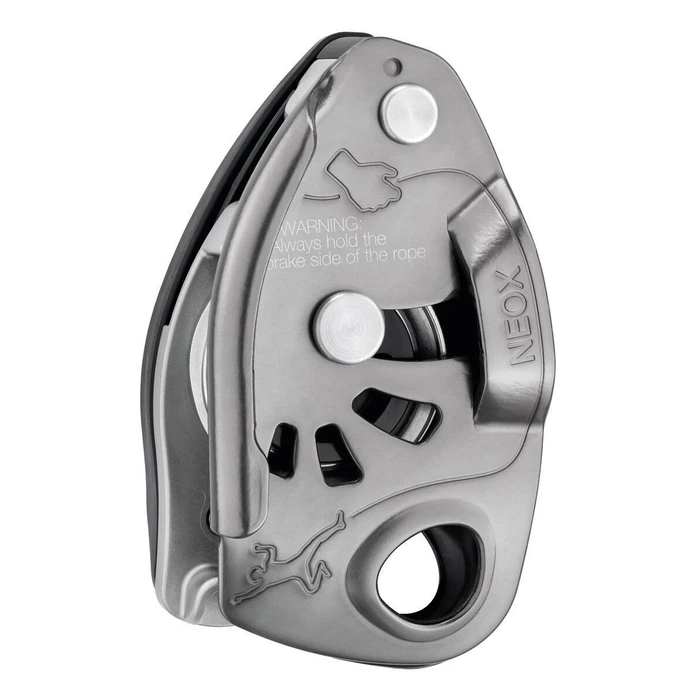 Petzl D016AA00 Descender / Tubular Belay Device (Assisted Braking) - Light Grey