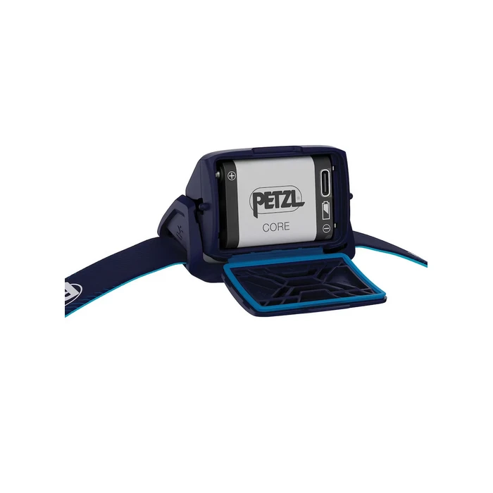 Petzl ACTIK CORE Headlamp (blue, with CORE battery)