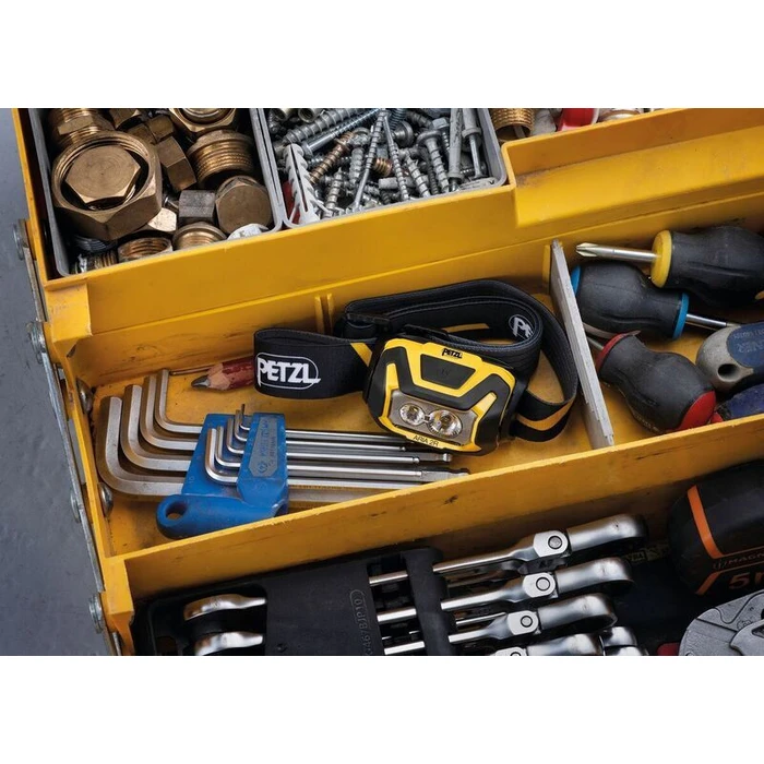 Petzl ARIA 2R Headlamp - Black/Yellow (E070CA00)