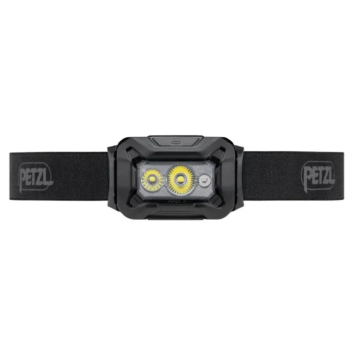 Petzl ARIA 2R RGB Φακός Κεφαλής Επαναφορτιζόμενος 625 lm IP67 (E070DA00) - Μαύρος