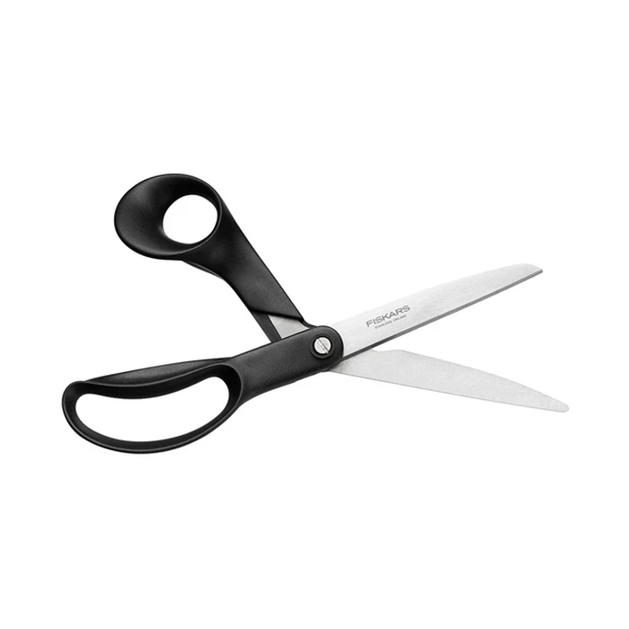 Fiskars Hardware Ψαλίδι με Ανοξείδωτη Λεπίδα Μαύρο 1020478 1τμχ