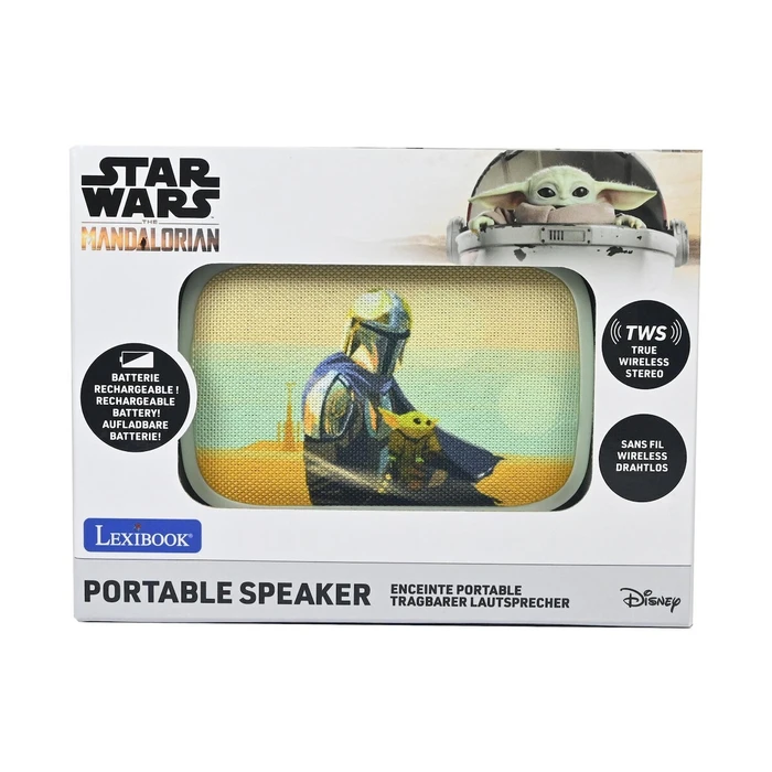 Φορητό Ηχείο Bluetooth Lexibook Disney Star Wars The Mandalorian (25.BT018SW)