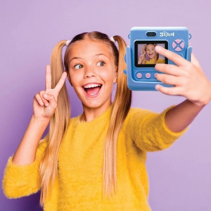 Lexibook Starcam Print Disney Stitch (DJ130DZ) - Ψηφιακή Κάμερα Άμεσης Εκτύπωσης