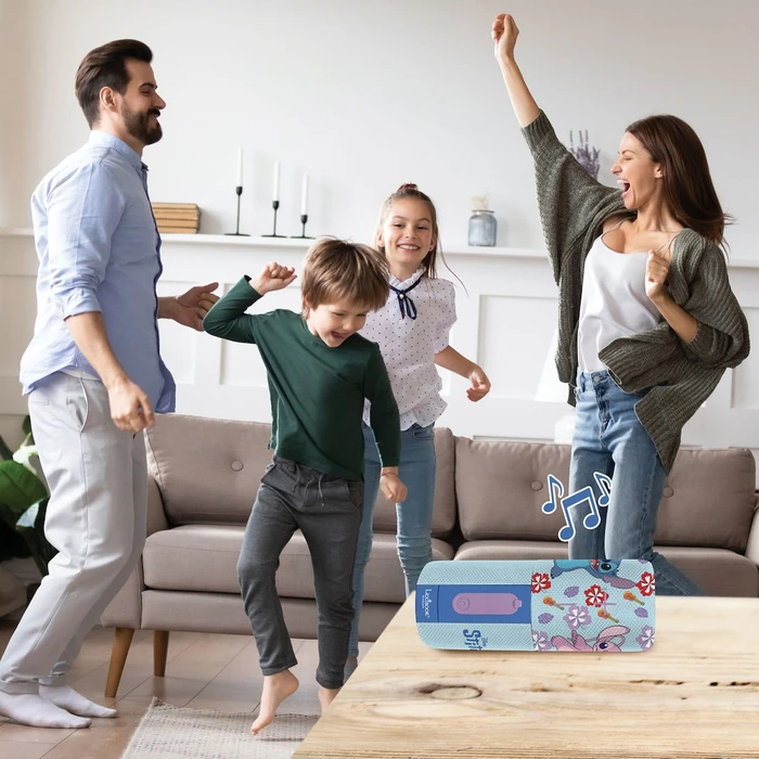 Lexibook Disney Stitch 2-σε-1 Ασύρματο Ηχείο Bluetooth