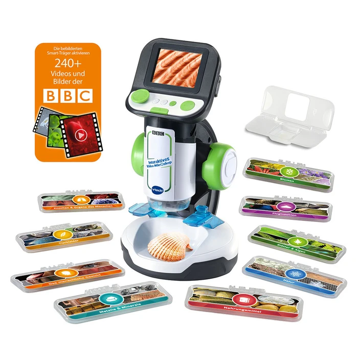 VTech Interactive Microscope 80-616104 - Educational Toy for Kids 7+