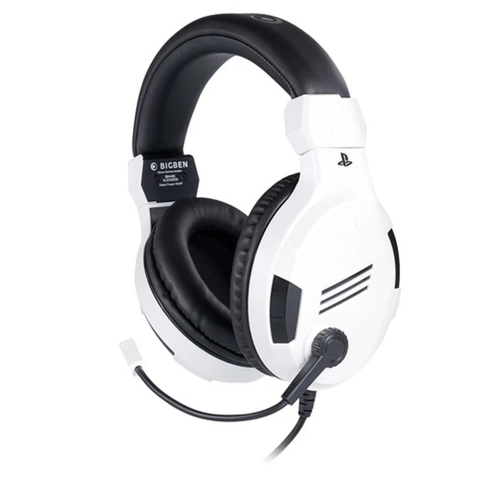 Gaming ακουστικά με μικρόφωνο Bigben Interactive V3.0 Over Ear 3.5mm - Λευκό