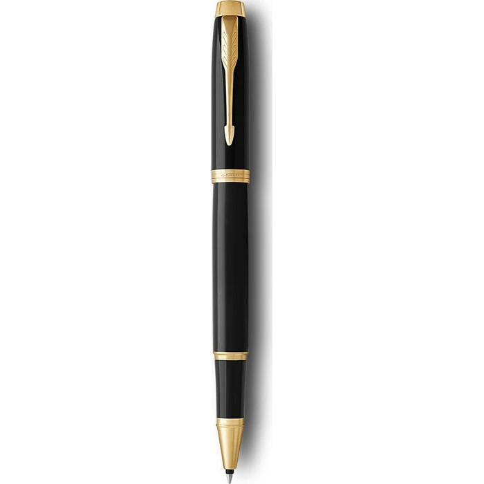 PARKER IM Rollerball Black Lacquer - Fine (F) - Gift Box