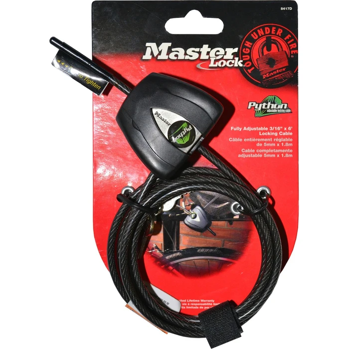 Κλειδαριές Master Lock Python adjustable Locking Cable 5mm 8417EURDPRO