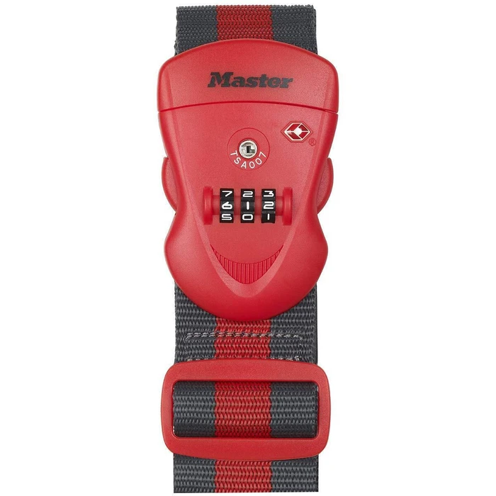Master Lock Ιμάντας Αποσκευών Αυτοκινήτου 200x200cm Κόκκινο