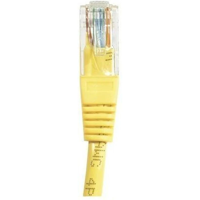 PATCH CABLE U/UTP 0.3M - CAT5E - YELLOW