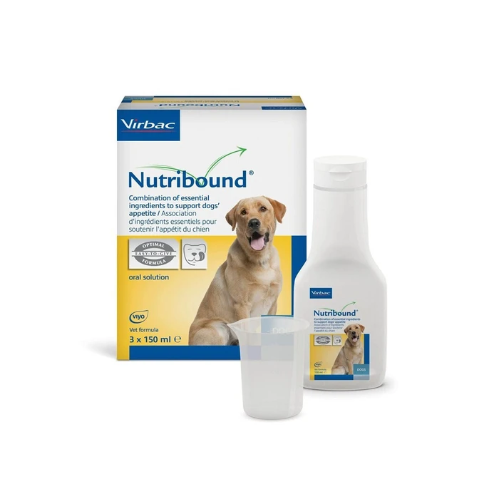 Virbac Nutribound Συμπλήρωμα Ανάρρωσης για Σκύλους 3 x 150 ml