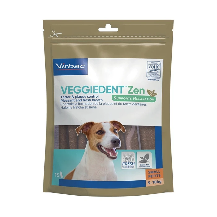 Virbac Veggiedent Λιχουδιά για Σκύλους κατά της Πέτρας & Πλάκας 114gr