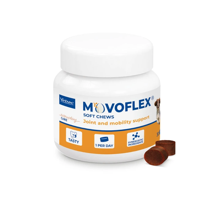 Virbac Movoflex Soft Chews Πολυβιταμίνες Σκύλου για Αρθρώσεις 3222