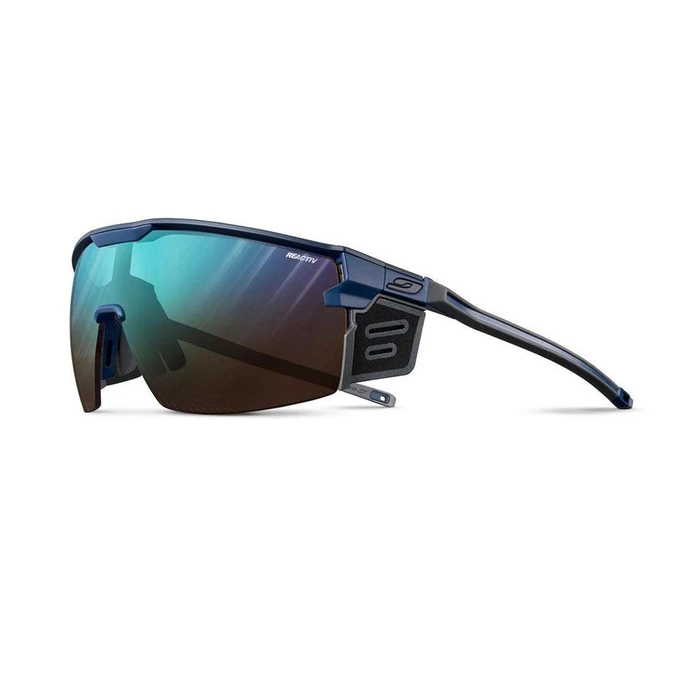 Julbo Ultimate Ανδρικά Γυαλιά Ηλίου με Navy Μπλε Κοκκάλινο Σκελετό και Μπλε Φακό J5473632