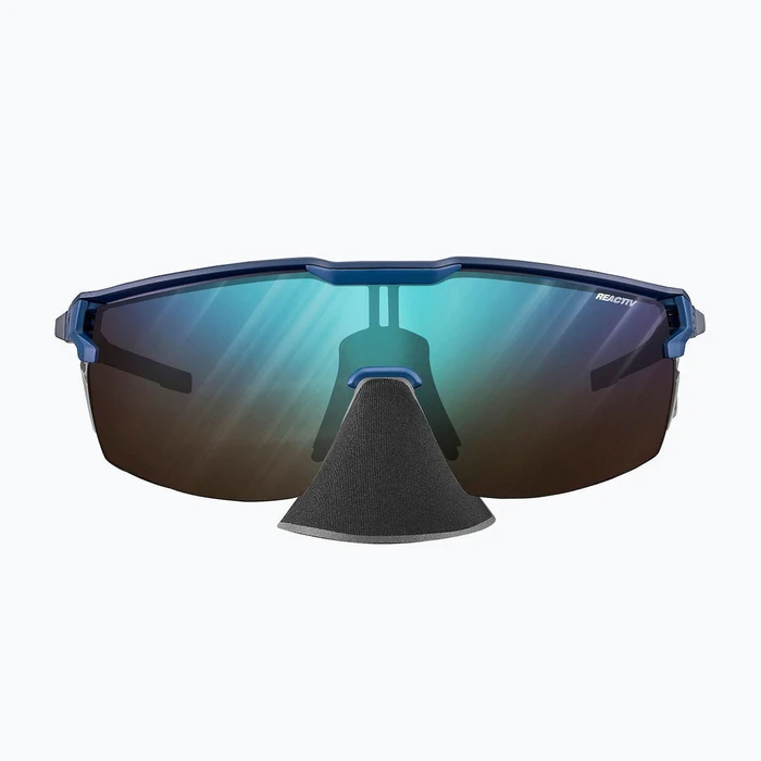 Julbo Ultimate Ανδρικά Γυαλιά Ηλίου με Navy Μπλε Κοκκάλινο Σκελετό και Μπλε Φακό J5473632