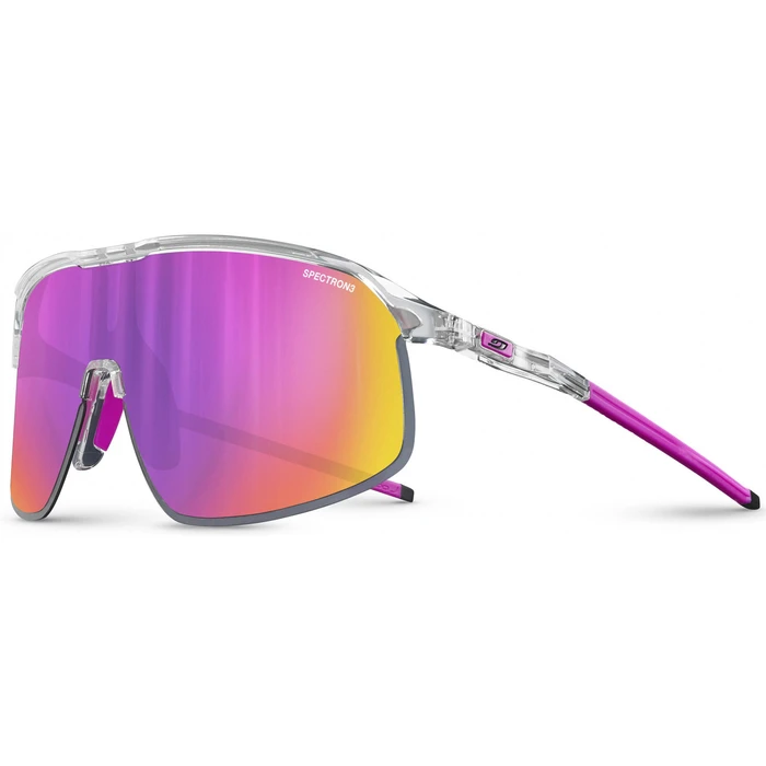 Julbo Cycling Glasses D202739 - Pink Transparent Frame with Photochromic Pink Lenses (Size L)
