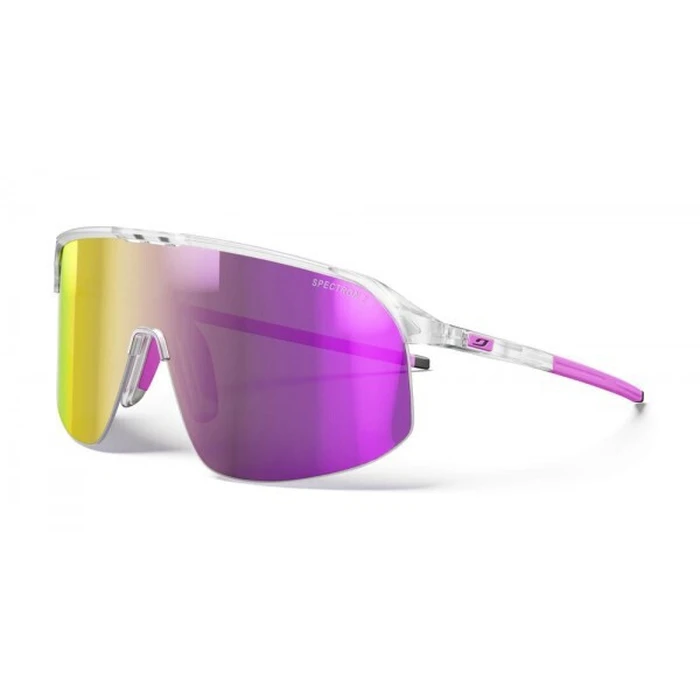 Julbo Cycling Glasses D202739 - Pink Transparent Frame with Photochromic Pink Lenses (Size L)