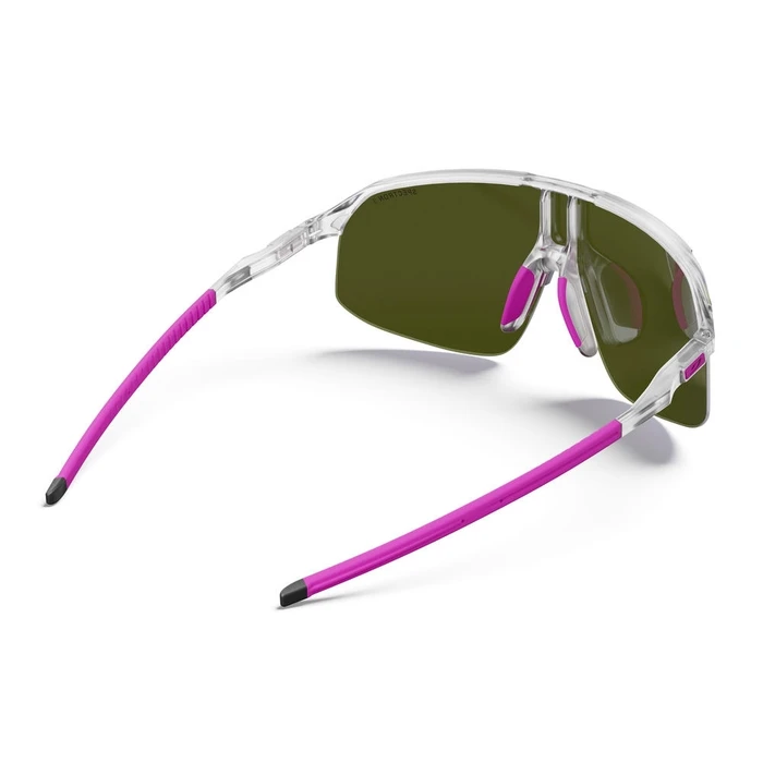 Julbo Cycling Glasses D202739 - Pink Transparent Frame with Photochromic Pink Lenses (Size L)
