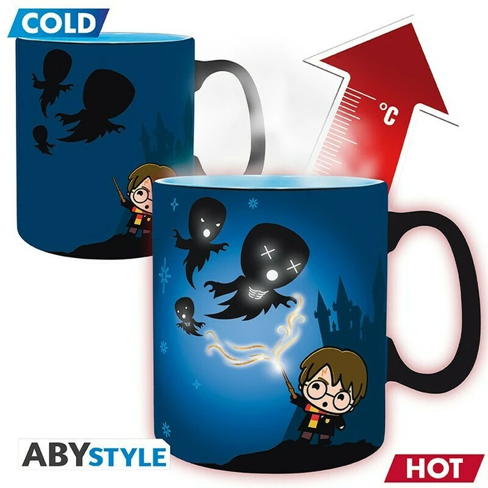 Abysse Harry Potter - Expecto Patronum Κούπα Θερμοχρωμική Κεραμική Μπλε 460ml (ABYMUG839)