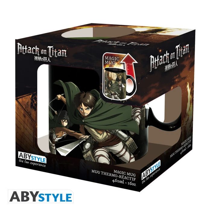 Abysse: Attack On Titan - Titans3 Heat Change Mug (460ml) (ABYMUGA436)