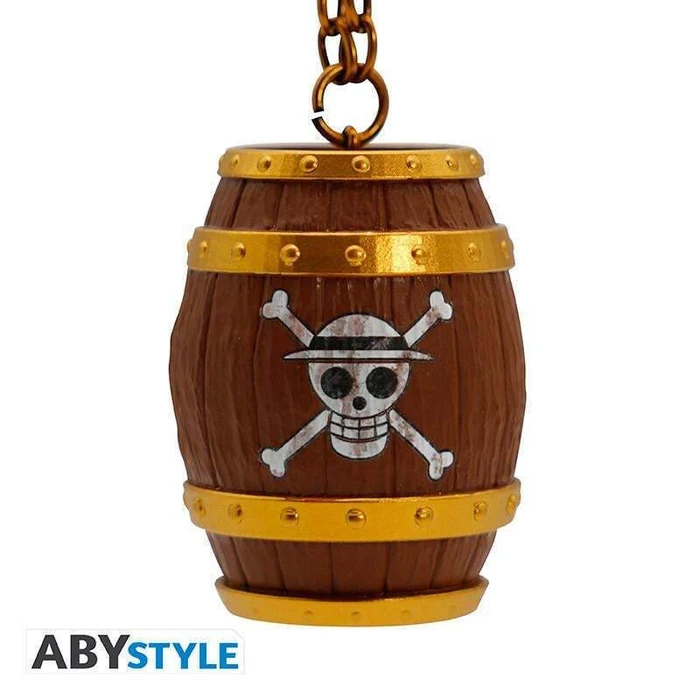 One Piece 3D Barrel Keychain - ABYSSE