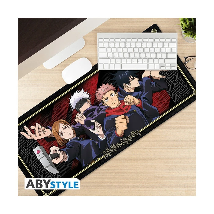 ABYstyle: Jujutsu Kaisen XXL Mousepad - Gojo, Yuji Itadori, Megumi & Nobara