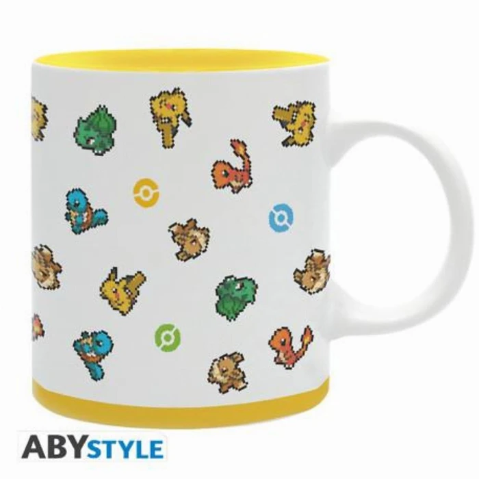 ABYstyle Pokemon - Pixel Art Subli Mug 320ml (ABYMUGA737) - Abysse