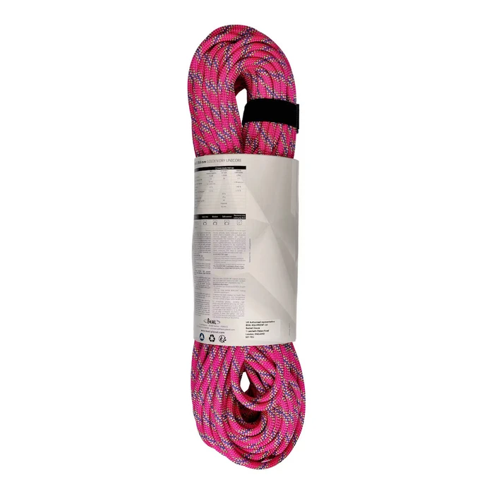 Beal Golden Δυναμικό Σχοινί Ορειβασίας 8.6 mm 70 m Ροζ