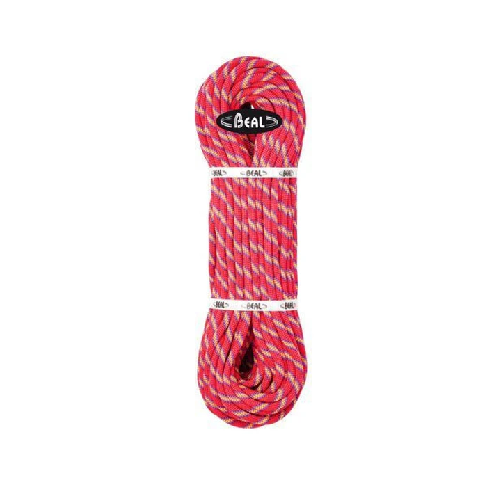 Beal Virus Standard Dynamic Climbing Rope 10 mm x 80 m Pink