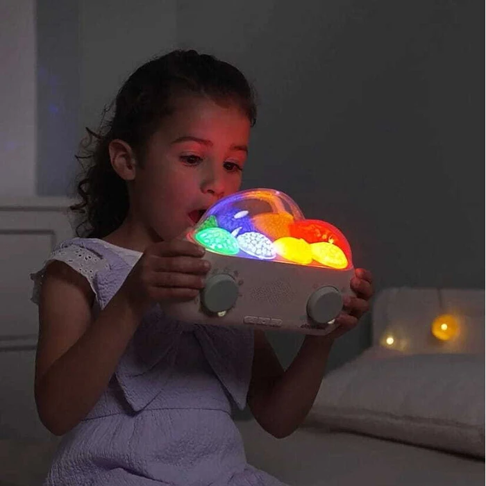 Cloud b Παιδικό Φωτιστικό Projector Αφής Γκρι - CloudBox