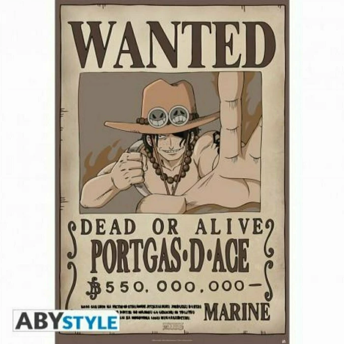 Abysse Poster One Piece - Wanted 61x92 cm