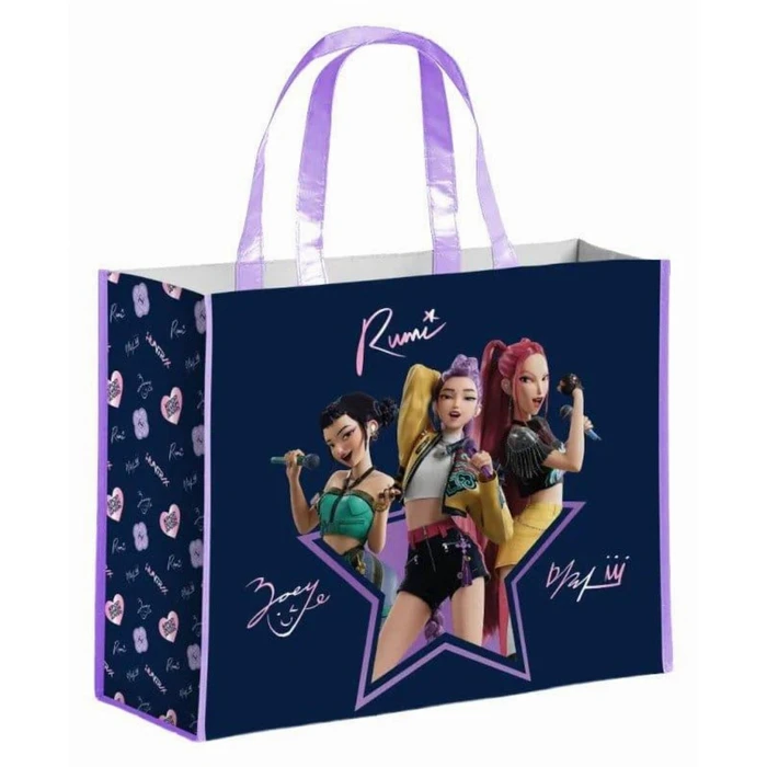 K-pop Demon Hunters Idols Signature Multipurpose Bag (Shopping Tote)