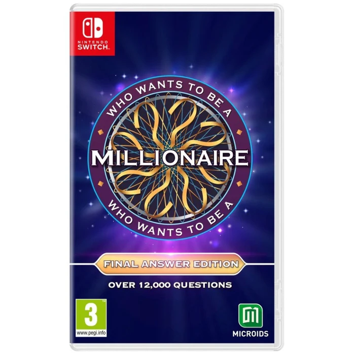 Nintendo Switch Microids Who Wants To Be A Millionaire Final Answer Edition
