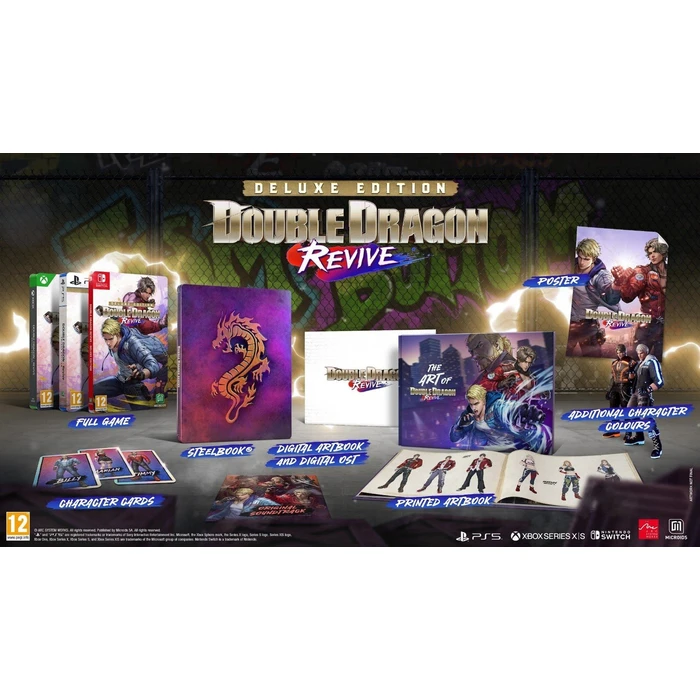 Nintendo Switch Microids France Double Dragon Revive Deluxe Edition