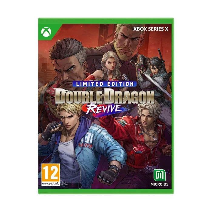 Xbox Series X Game Microids France Double Dragon Revive Limited Edition
