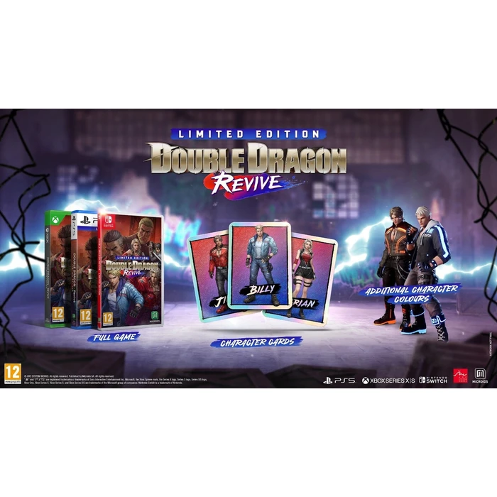 Xbox Series X Game Microids France Double Dragon Revive Limited Edition