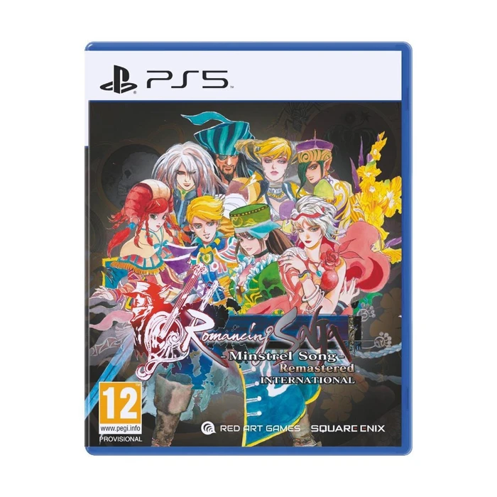 PS5 Red Art Games Romancing SaGa Minstrel Song Remastered International