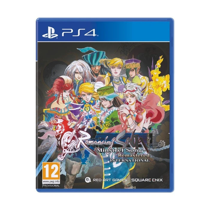 Red Art Games Romancing SaGa Minstrel Song Remastered International PS4