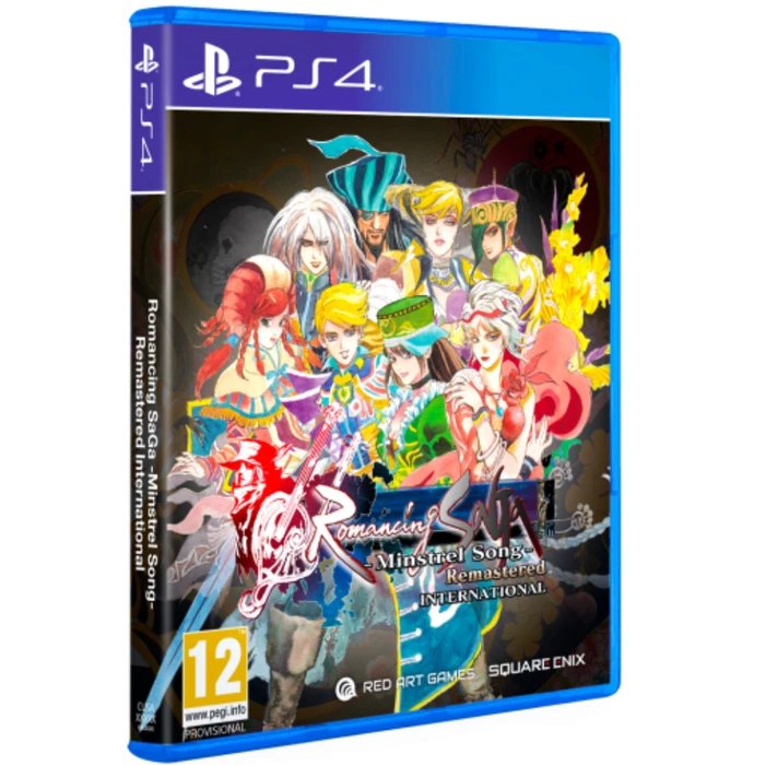 Red Art Games Romancing SaGa Minstrel Song Remastered International PS4