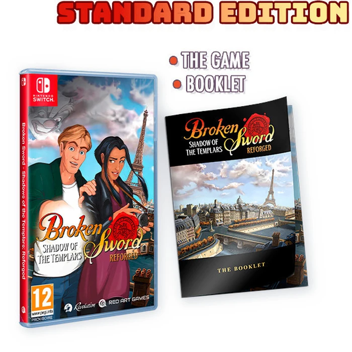 Red Art Games Broken Sword Shadow of The Templars Reforged