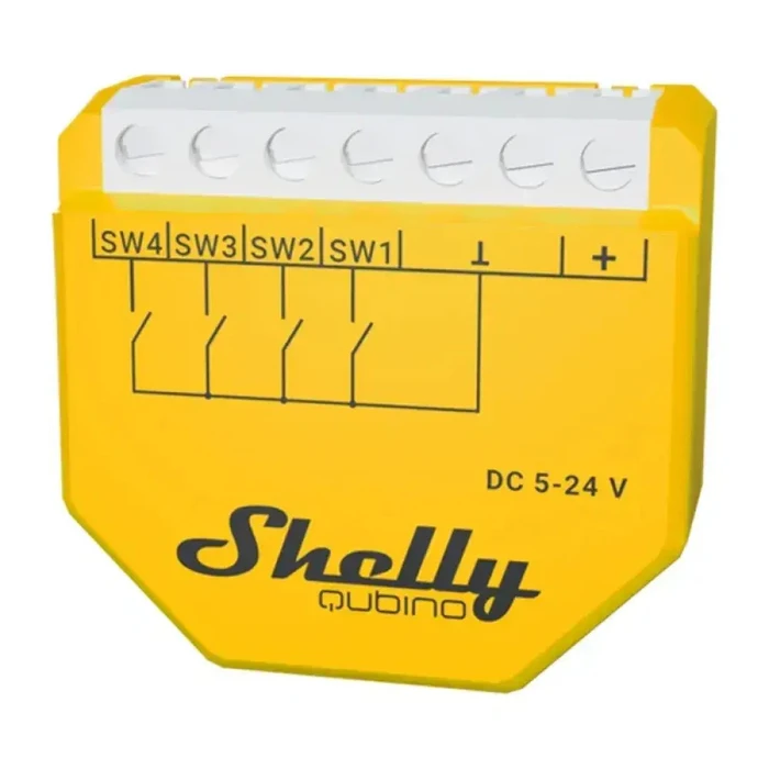 Shelly Wave i4 DC Z‑Wave Long Range - Έξυπνος Διακόπτης (091145)