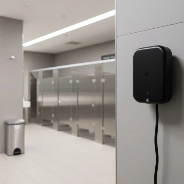 Shelly Presence Sensor Gen4 Black - Plug & Play Presence Sensor Wi‑Fi 6 / Matter / Zigbee / Bluetooth